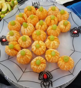 Healthy Halloween Treats For a Classroom or Co-Workers