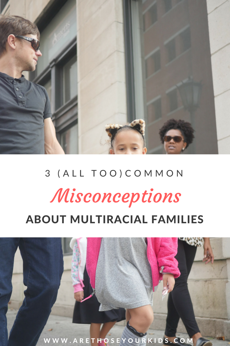 Multiracial families are often suseptible to others biases based on their physical appearance. There is so much more to us than meets the eye.