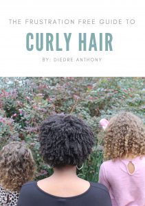 Take all the frustration out of curly hair!  This ebook will answer all your curly hair questions + get a guide to products by curl type!