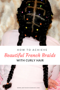 Achieving french braids on mixed curly hair can prove to be a challenge. In this post, you'll learn a few tricks to make styling french braids much easier! 