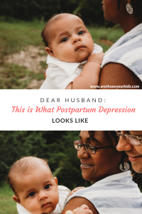 Explaining postpartum depression to your husband can be a difficult. Putting into words all the emotions you feel after having a baby is not easy. 