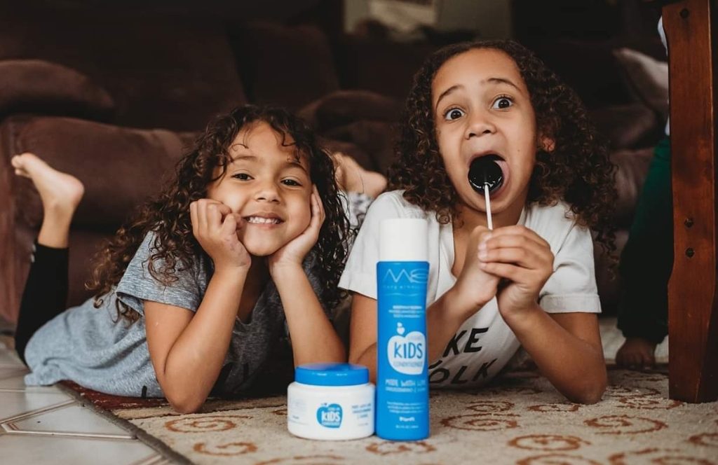 As a curly haired woman with 3 curly haired children, it has been exciting to see that several black owned product lines exist specifically for curly kids.