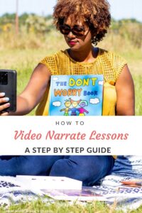 Learning how to video narrate your lessons personalizes the instruction you are providing for your students while they are learning virtually.