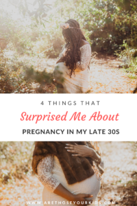 Pregnancy at 37 feels totally different than my first pregnancy at 27. In this post I'll share some of the surprises!